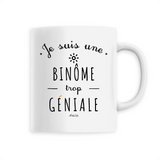 Mug - Une Binôme trop Géniale - 6 Coloris - Cadeau Original - Cadeau Personnalisable - Cadeaux-Positifs.com -Unique-Blanc-