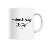 Mug - Maître de Stage au Top - 6 Coloris - Cadeau Original - Cadeau Personnalisable - Cadeaux-Positifs.com -Unique-Blanc-
