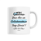 Mug - Merci Collaborateur - 6 Coloris - Cadeau Original - Cadeau Personnalisable - Cadeaux-Positifs.com -Unique-Blanc-