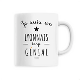 Mug - Un Lyonnais trop Génial - 6 Coloris - Cadeau Original - Cadeau Personnalisable - Cadeaux-Positifs.com -Unique-Blanc-