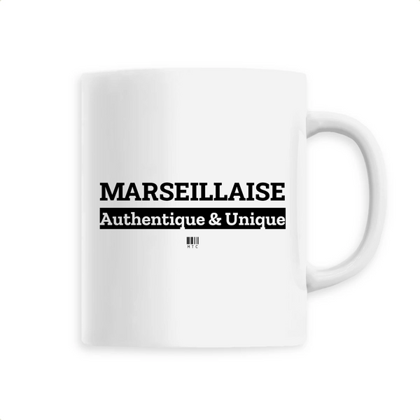 Mug - Marseillaise - 6 Coloris - Cadeau Original - Cadeau Personnalisable - Cadeaux-Positifs.com -Unique-Blanc-