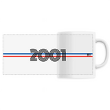 Mug - Année 2001 - 6 Coloris - Cadeau Original - Cadeau Personnalisable - Cadeaux-Positifs.com -Unique-Blanc-