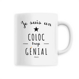 Mug - Un Coloc trop Génial - 6 Coloris - Cadeau Original - Cadeau Personnalisable - Cadeaux-Positifs.com -Unique-Blanc-