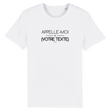 T-shirt Premium à Personnaliser - Appelle-Moi XXX - 11 Coloris - Cadeau Personnalisable - Cadeau Personnalisable - Cadeaux-Positifs.com -XS-Blanc-