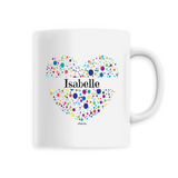 Mug - Isabelle (Coeur) - 6 Coloris - Cadeau Unique & Tendre - Cadeau Personnalisable - Cadeaux-Positifs.com -Unique-Blanc-