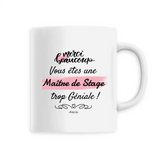 Mug - Merci vous êtes une Maître de Stage trop Géniale - 6 Coloris - Cadeau Personnalisable - Cadeaux-Positifs.com -Unique-Blanc-