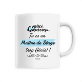 Mug - Merci, tu es un Maître de Stage trop Génial - 6 Coloris - Cadeau Personnalisable - Cadeaux-Positifs.com -Unique-Blanc-