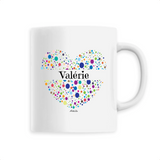 Mug - Valérie (Coeur) - 6 Coloris - Cadeau Unique & Tendre - Cadeau Personnalisable - Cadeaux-Positifs.com -Unique-Blanc-
