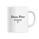 Mug - Beau-Père d'amour - 6 Coloris - Cadeau Original - Cadeau Personnalisable - Cadeaux-Positifs.com -Unique-Blanc-