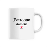 Mug - Patronne d'amour - 6 Coloris - Cadeau Original - Cadeau Personnalisable - Cadeaux-Positifs.com -Unique-Blanc-