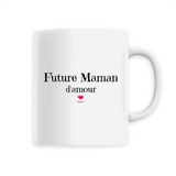 Mug - Future Maman d'amour - 6 Coloris - Cadeau Original - Cadeau Personnalisable - Cadeaux-Positifs.com -Unique-Blanc-