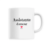 Mug - Assistante d'amour - 6 Coloris - Cadeau Original & Unique - Cadeau Personnalisable - Cadeaux-Positifs.com -Unique-Blanc-