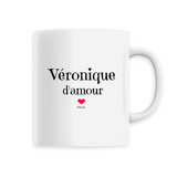 Mug - Véronique d'amour - 6 Coloris - Cadeau Original & Tendre - Cadeau Personnalisable - Cadeaux-Positifs.com -Unique-Blanc-