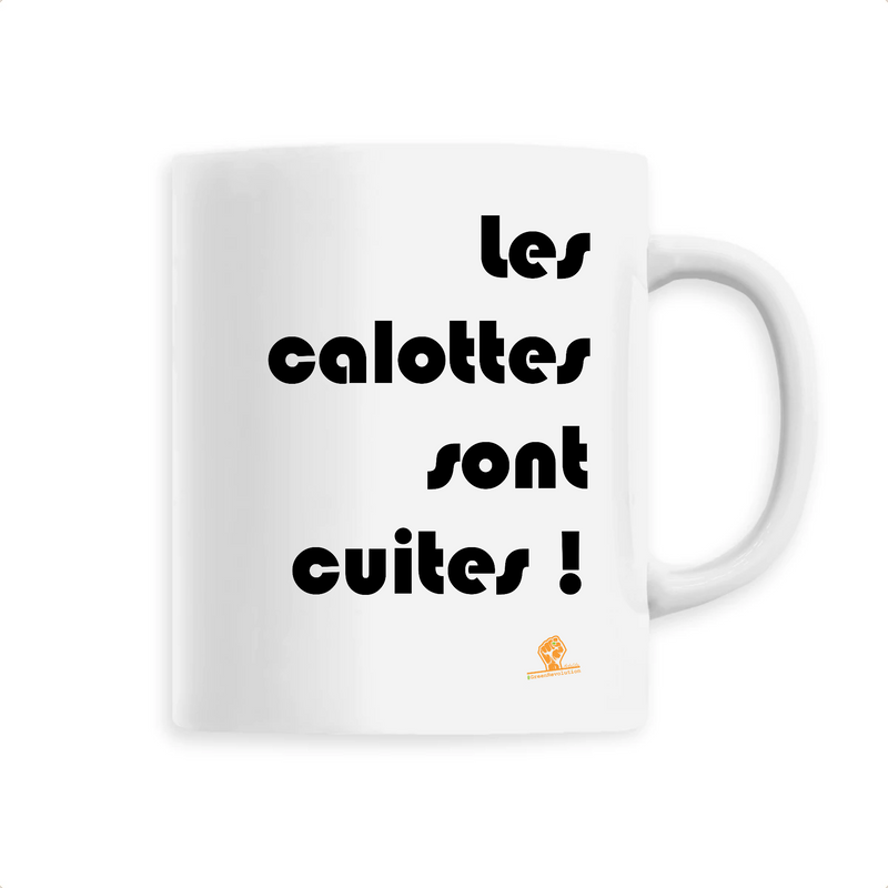 Cadeau anniversaire : Mug - Les calottes sont cuites - 6 Coloris - Cadeau Engagé Ecolo - Cadeau Personnalisable - Cadeaux-Positifs.com -Unique-Blanc-