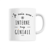 Mug - Une Interne trop Géniale - 6 Coloris - Cadeau Original - Cadeau Personnalisable - Cadeaux-Positifs.com -Unique-Blanc-