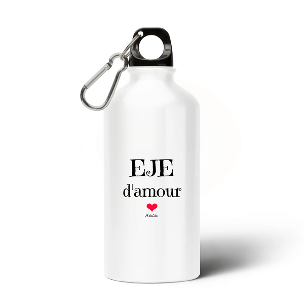 Gourde - EJE d'amour - Sans BPA - Cadeau Unique & Original - Cadeau Personnalisable - Cadeaux-Positifs.com -Unique-Blanc-