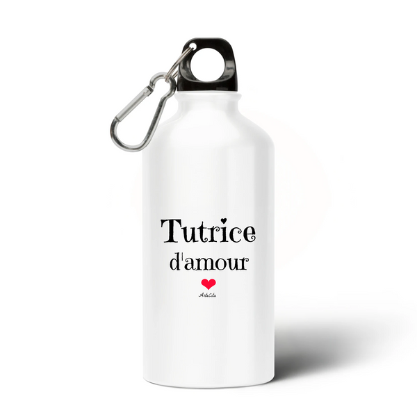 Gourde - Tutrice d'amour - Sans BPA - Cadeau Unique & Original - Cadeau Personnalisable - Cadeaux-Positifs.com -Unique-Blanc-