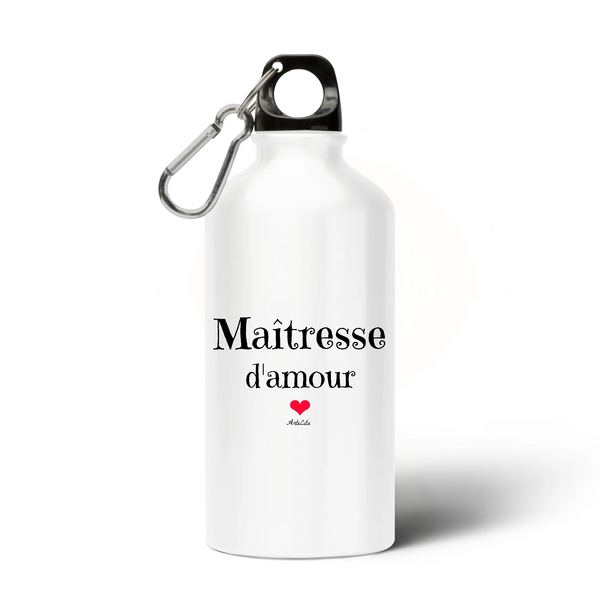 Gourde - Maîtresse d'amour - Sans BPA - Cadeau Unique & Original - Cadeau Personnalisable - Cadeaux-Positifs.com -Unique-Blanc-