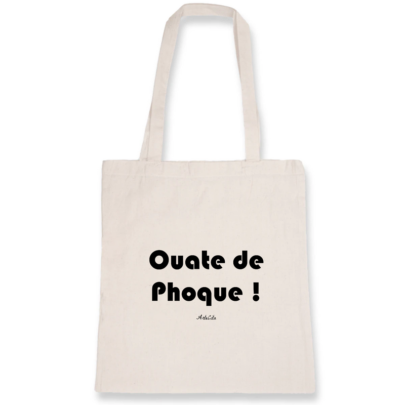Cadeau anniversaire : Tote Bag - Ouate de phoque - Coton Bio - Cadeau Drôle - Humour - Cadeau Personnalisable - Cadeaux-Positifs.com -Unique-Blanc-