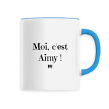 Mug - Moi c'est Aimy - 6 Coloris - Cadeau Original - Cadeau Personnalisable - Cadeaux-Positifs.com -Unique-Bleu-
