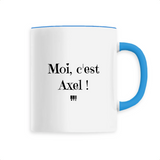 Mug - Moi c'est Axel - 6 Coloris - Cadeau Original - Cadeau Personnalisable - Cadeaux-Positifs.com -Unique-Bleu-