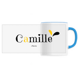 Mug - Camille - 6 Coloris - Cadeau Original - Cadeau Personnalisable - Cadeaux-Positifs.com -Unique-Bleu-
