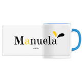 Mug - Manuela - 6 Coloris - Cadeau Original - Cadeau Personnalisable - Cadeaux-Positifs.com -Unique-Bleu-