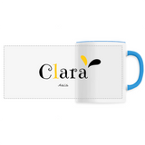 Mug - Clara - 6 Coloris - Cadeau Original - Cadeau Personnalisable - Cadeaux-Positifs.com -Unique-Bleu-