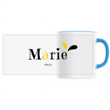 Mug - Marie - 6 Coloris - Cadeau Original - Cadeau Personnalisable - Cadeaux-Positifs.com -Unique-Bleu-