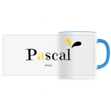 Mug - Pascal - 6 Coloris - Cadeau Original - Cadeau Personnalisable - Cadeaux-Positifs.com -Unique-Bleu-
