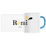 Mug - Rémi - 6 Coloris - Cadeau Original - Cadeau Personnalisable - Cadeaux-Positifs.com -Unique-Bleu-