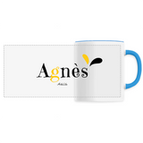 Mug - Agnès - 6 Coloris - Cadeau Original - Cadeau Personnalisable - Cadeaux-Positifs.com -Unique-Bleu-