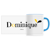 Mug - Dominique - 6 Coloris - Cadeau Original - Cadeau Personnalisable - Cadeaux-Positifs.com -Unique-Bleu-
