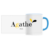 Mug - Agathe - 6 Coloris - Cadeau Original - Cadeau Personnalisable - Cadeaux-Positifs.com -Unique-Bleu-
