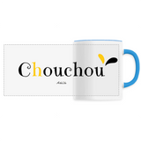 Mug - Chouchou - 6 Coloris - Cadeau Original - Cadeau Personnalisable - Cadeaux-Positifs.com -Unique-Bleu-