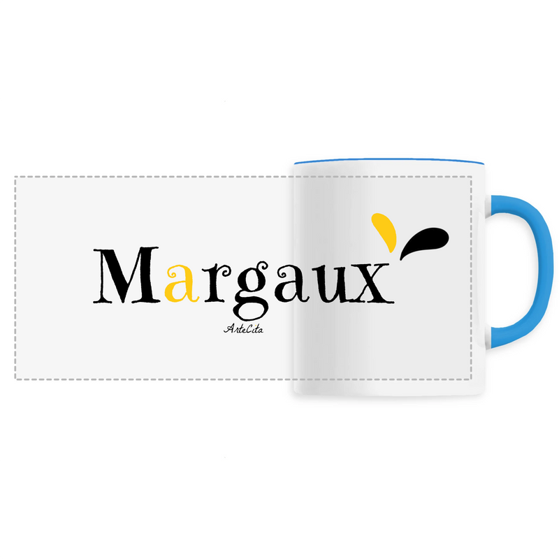Cadeau anniversaire : Mug - Margaux - 6 Coloris - Cadeau Original - Cadeau Personnalisable - Cadeaux-Positifs.com -Unique-Bleu-