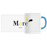 Mug - Marc - 6 Coloris - Cadeau Original - Cadeau Personnalisable - Cadeaux-Positifs.com -Unique-Bleu-