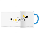 Mug - Ambre - 6 Coloris - Cadeau Original - Cadeau Personnalisable - Cadeaux-Positifs.com -Unique-Bleu-