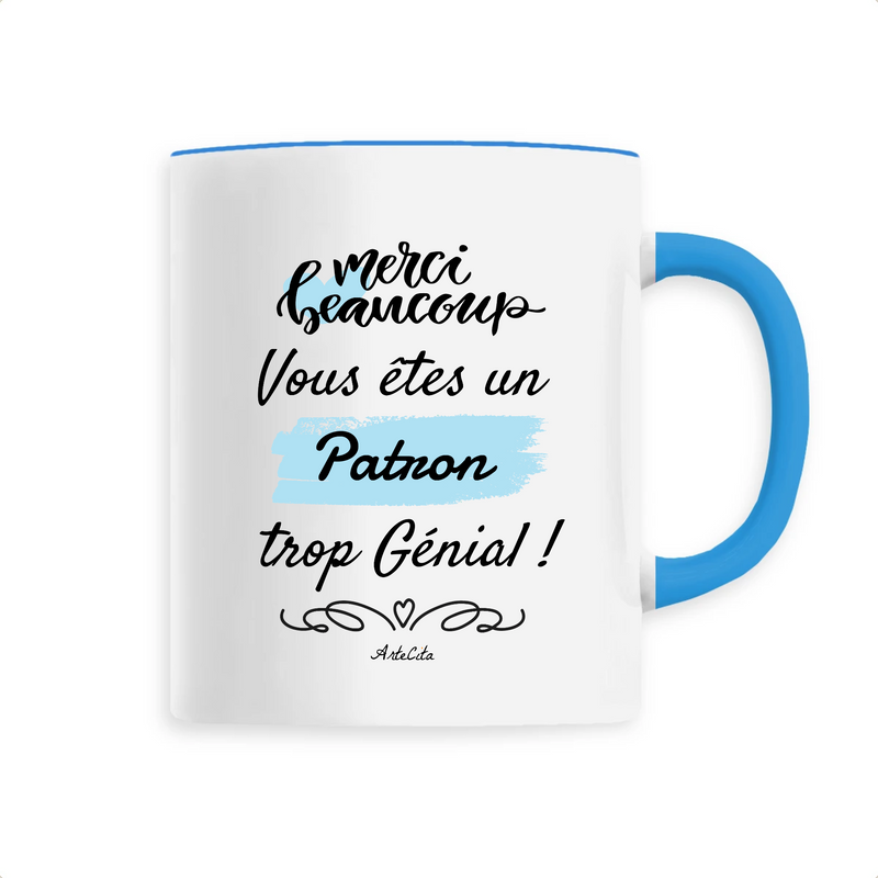Mug - Merci Patron - 6 Coloris - Cadeau Original – Cadeaux