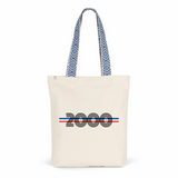 Tote Bag Premium - Année 2000 - 2 Coloris - Cadeau Durable - Cadeau Personnalisable - Cadeaux-Positifs.com -Unique-Bleu-