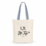 Tote Bag Premium - EJE au Top - 2 Coloris - Cadeau Durable - Cadeau Personnalisable - Cadeaux-Positifs.com -Unique-Bleu-