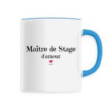 Mug - Maitre de Stage d'amour - 6 Coloris - Cadeau Original - Cadeau Personnalisable - Cadeaux-Positifs.com -Unique-Bleu-