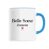 Mug - Belle Soeur d'amour - 6 Coloris - Cadeau Original - Cadeau Personnalisable - Cadeaux-Positifs.com -Unique-Bleu-