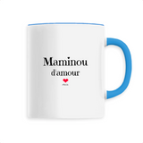 Mug - Maminou d'amour - 6 Coloris - Cadeau Original - Cadeau Personnalisable - Cadeaux-Positifs.com -Unique-Bleu-