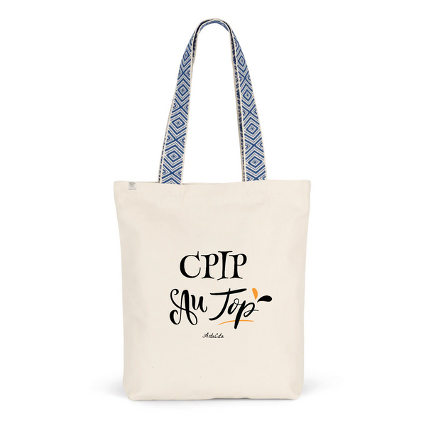 Tote Bag Premium - CPIP au Top - 2 Coloris - Cadeau Durable - Cadeau Personnalisable - Cadeaux-Positifs.com -Unique-Bleu-