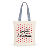 Tote Bag Premium - Le joli Bazar d'une Belle Mère - 2 Coloris - Durable - Cadeau Personnalisable - Cadeaux-Positifs.com -Unique-Bleu-