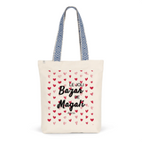Tote Bag Premium - Le joli Bazar de Magali - 2 Coloris - Durable - Cadeau Personnalisable - Cadeaux-Positifs.com -Unique-Bleu-