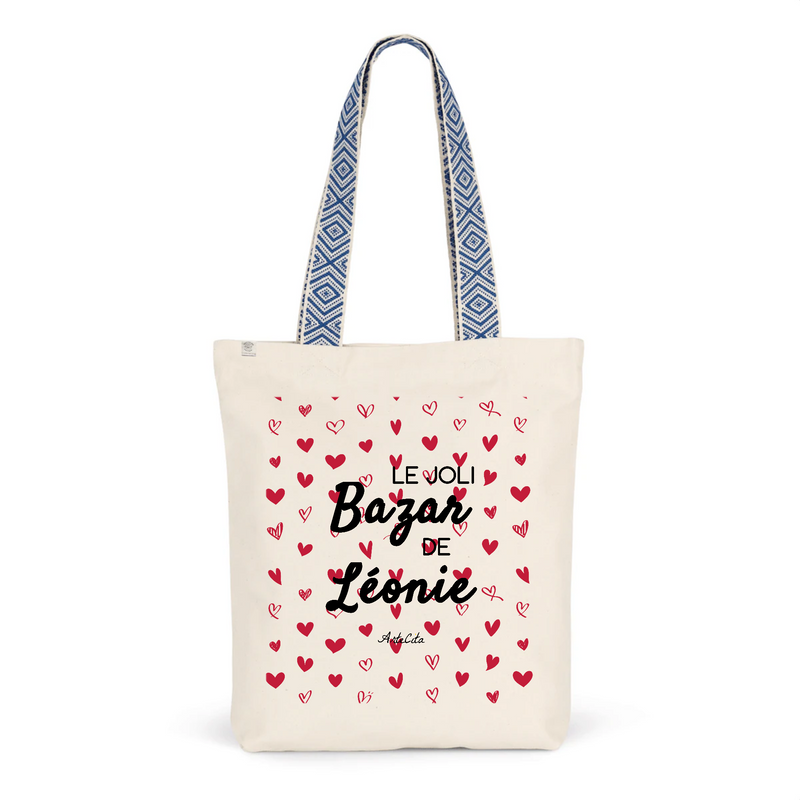 Cadeau anniversaire : Tote Bag Premium - Le joli Bazar de Léonie - 2 Coloris - Durable - Cadeau Personnalisable - Cadeaux-Positifs.com -Unique-Bleu-