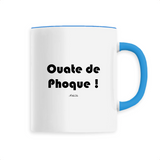 Mug - Ouate de Phoque - 6 Coloris - Cadeau Drôle - Humour - Cadeau Personnalisable - Cadeaux-Positifs.com -Unique-Bleu-