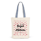 Tote Bag Premium - Le joli Bazar d'Héloïse - 2 Coloris - Durable - Cadeau Personnalisable - Cadeaux-Positifs.com -Unique-Bleu-